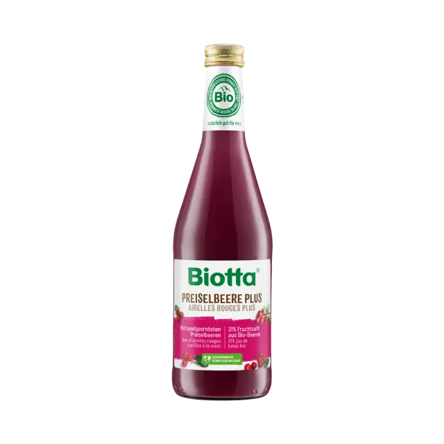 Biotta Lingonberry Plus puolukkanektari