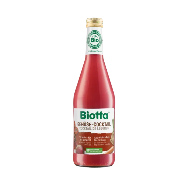 Biotta Vegetable Cocktail kasvismehu 6x500ml luomu